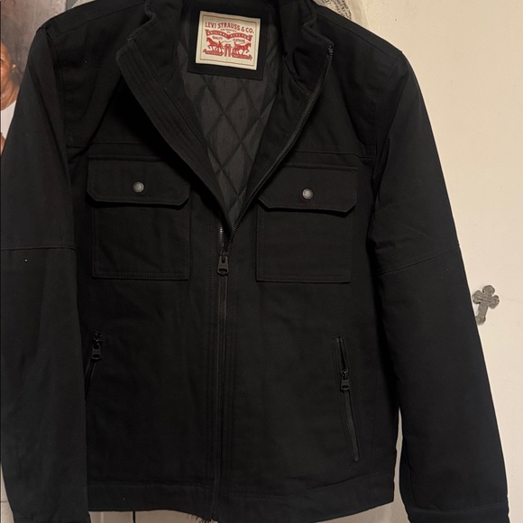 Levi's Men's Black Shirt Jacket - Picture 2 of 12